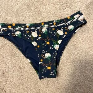 Cupshe Floral Bikini Bottoms